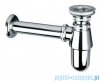 McAlpine Syfon umywalkowy z spustem chrom 200+255CB